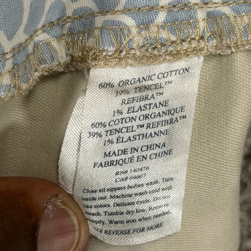 Faherty Island Life Shorts Mens 35/7.5 Beige Organic Cotton Stretch Chino